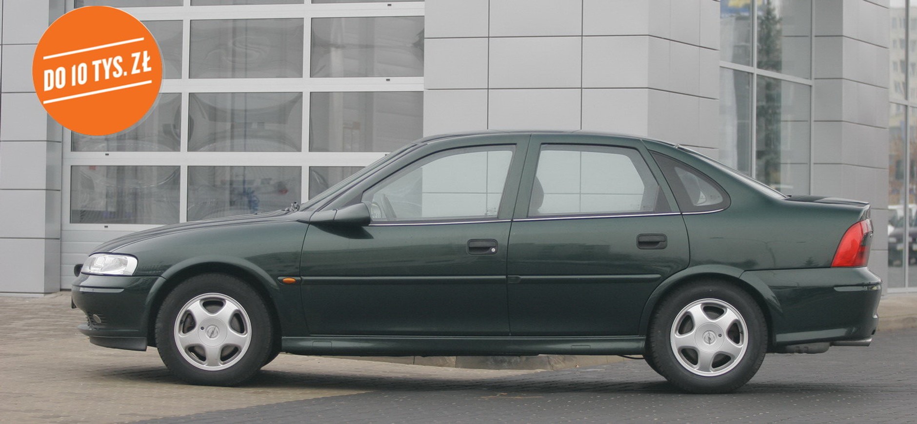 Opel Vectra B: polecana wersja: 1.8/125 KM; 2002 r.
Cena: 9100 zł