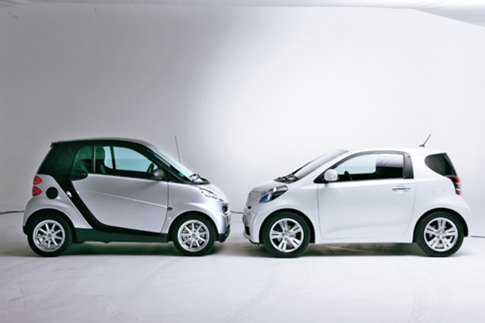 Toyota IQ sprytniejsza od Smarta?