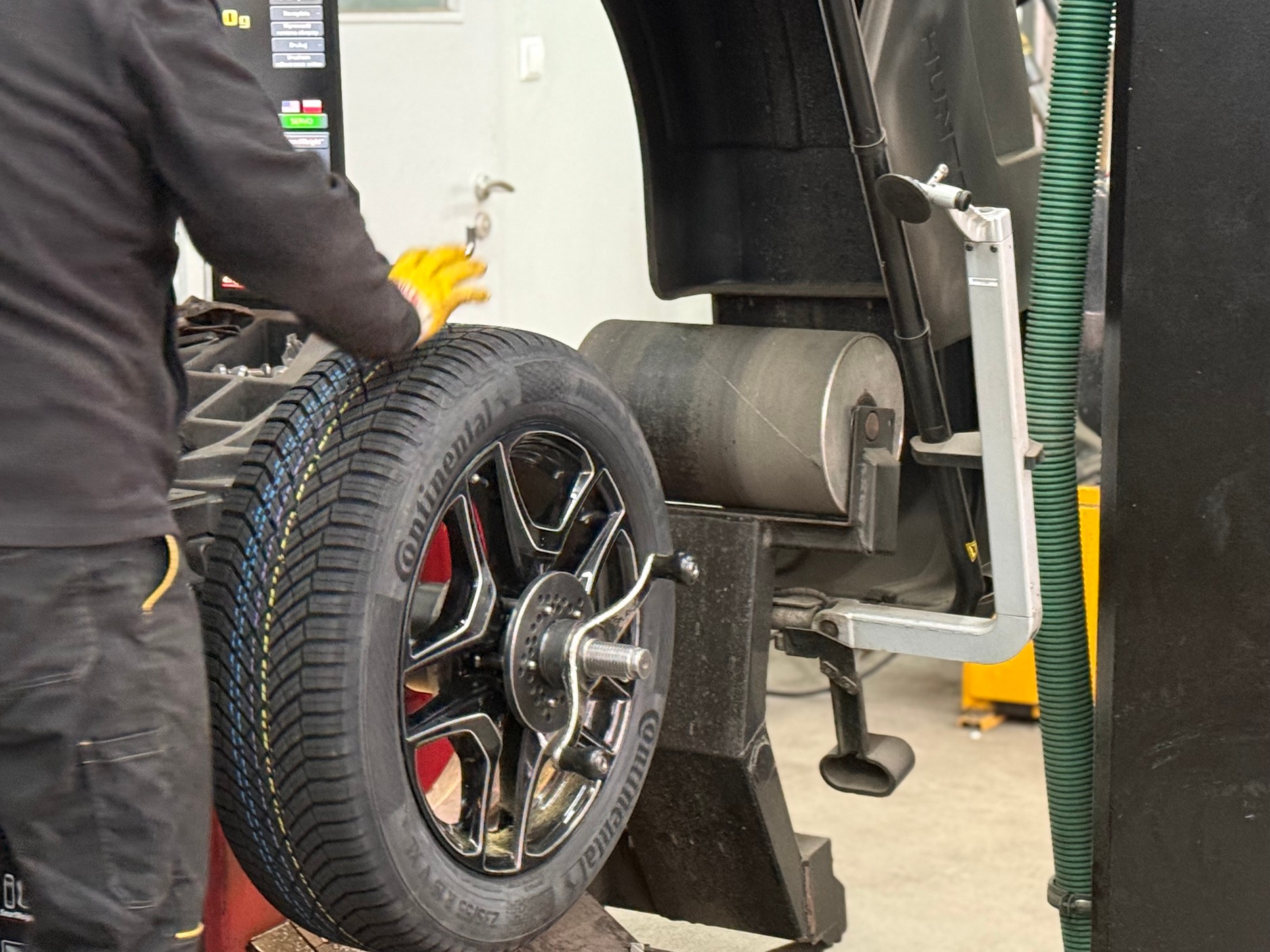 Wyważarka z testem drogowym