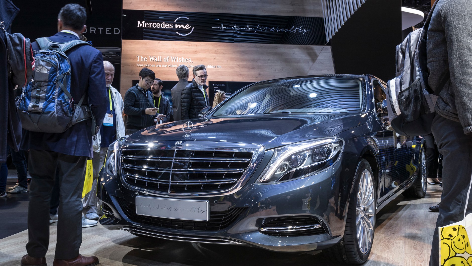 Koncept Mercedes Fit&Health na CES