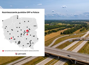 Mamy nową mapę odcinkowych pomiarów prędkości. Doszły czerwone punkty