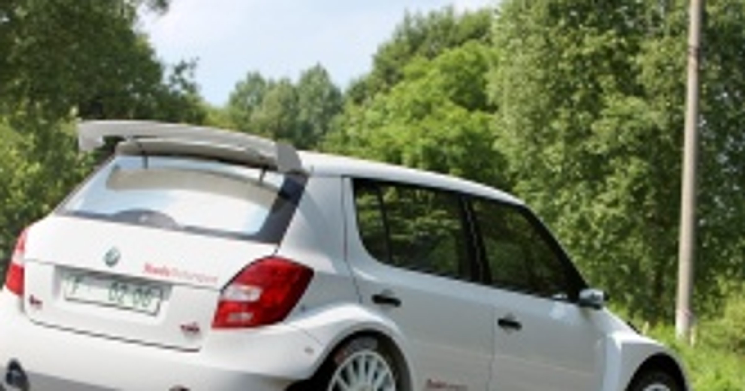 Red Bull Rallye Team: Patrik Sandell i Škoda Fabia S2000 w PWRC