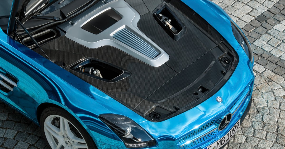AMG SLS miał już wersję elektryczną, ale był to prototyp