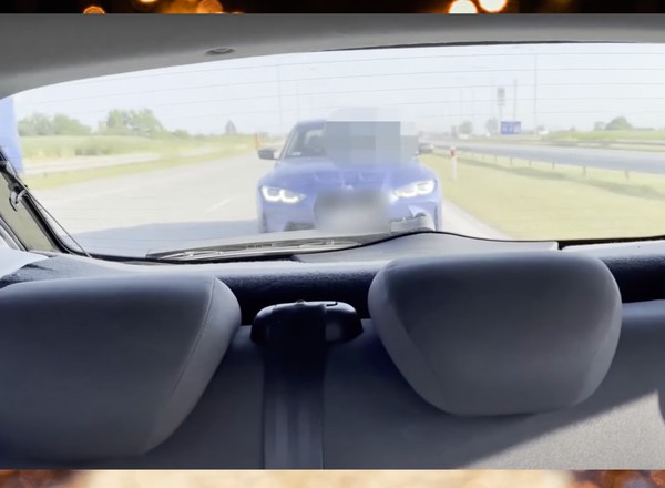 Kierowca BMW M3 siał terror na autostradzie. Takiej kary z pewnością się nie spodziewał