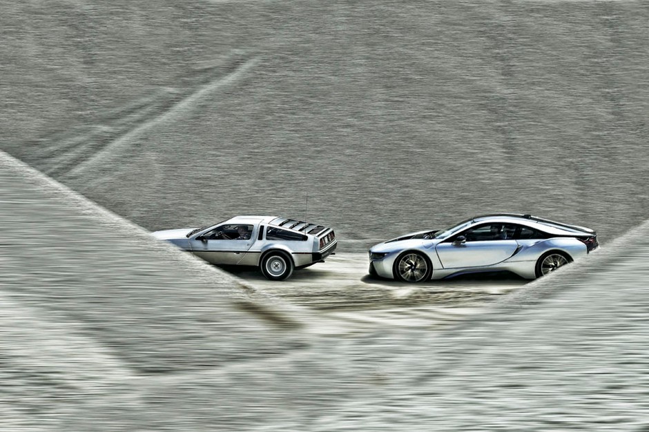 DeLorean DMC-12 i BMW i8 - Wechikuły czasu