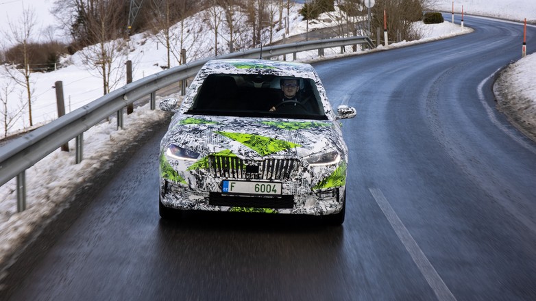 Skoda Fabia 4 – zamaskowana