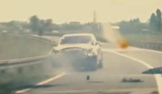 Rolls-Royce - crash test na żywo