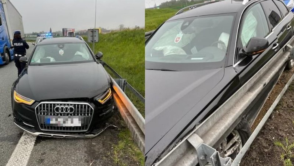Obraz pochodzący z serwisu https://dolnoslaska.policja.gov.pl/wr1/aktualnosci/biezace-inf/118465,Pozostawiony-po-kolizji-pojazd-blokowal-zjazd-z-autostrady-kilka-godzin-wczesnie.html