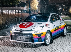 Jechałem na miejscu pilota rajdową Toyotą GR Yaris przed Barbórką