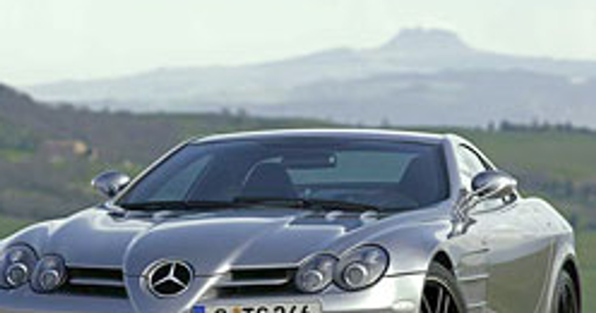 Mercedes-Benz SLR McLaren 722 GTR: dieta odchudzająca