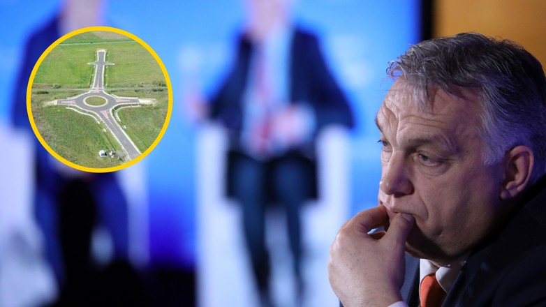 Orban zbudował rondo. Kosztowało 5 mln zł, a prowadzi donikąd