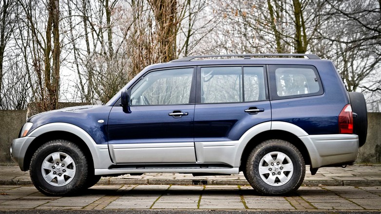 5. Mitsubishi Pajero (1,7 proc. zapytań)