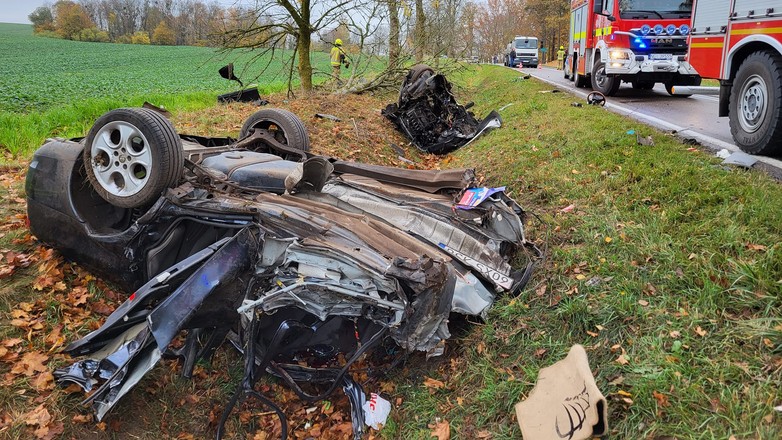Śmiertelny wypadek koło Giżycka