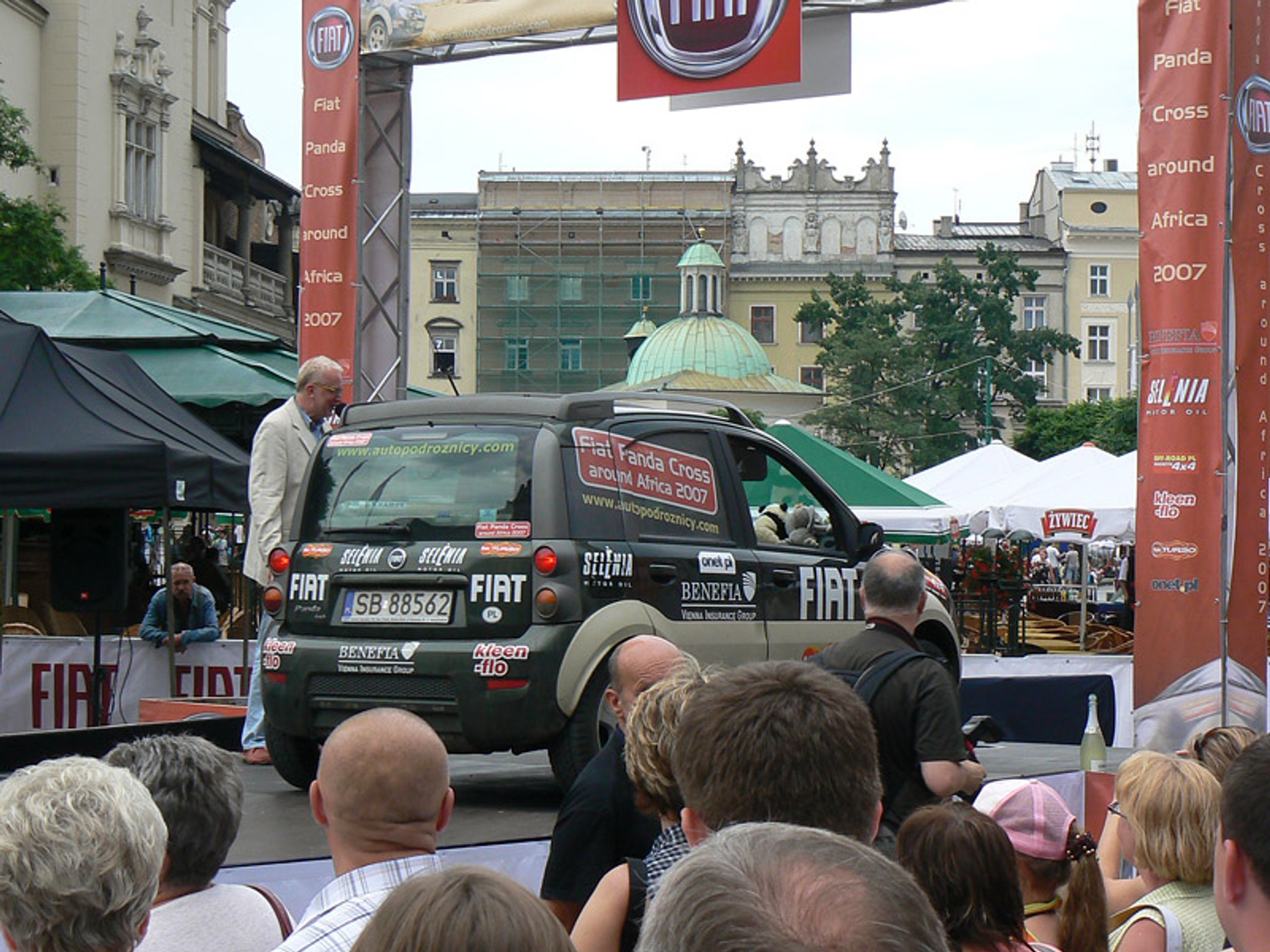 Fiat Panda z polskimi podróżnikami powrócił z Afryki