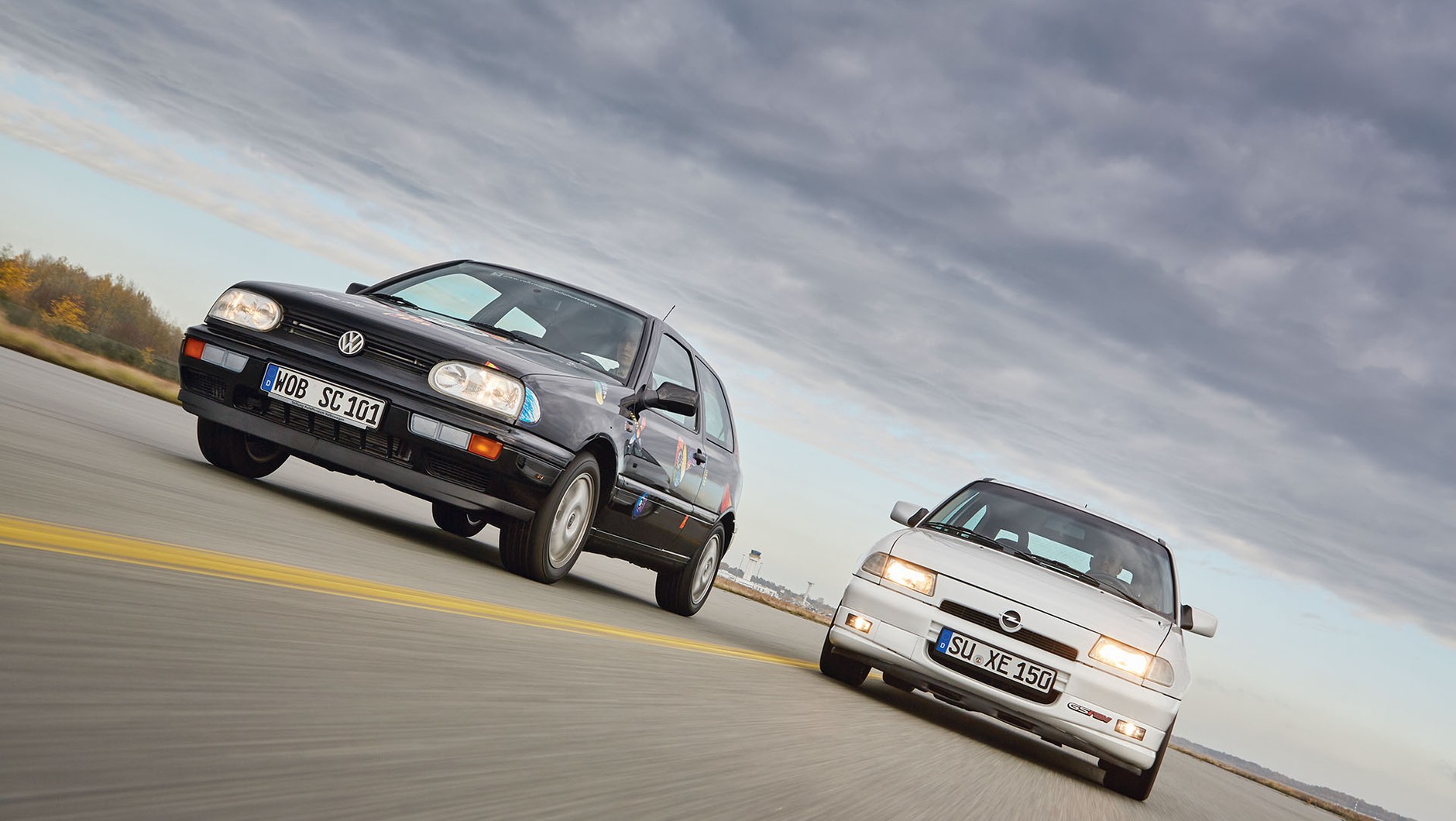 Volkswagen Golf III VR6 kontra Opel Astra GSI