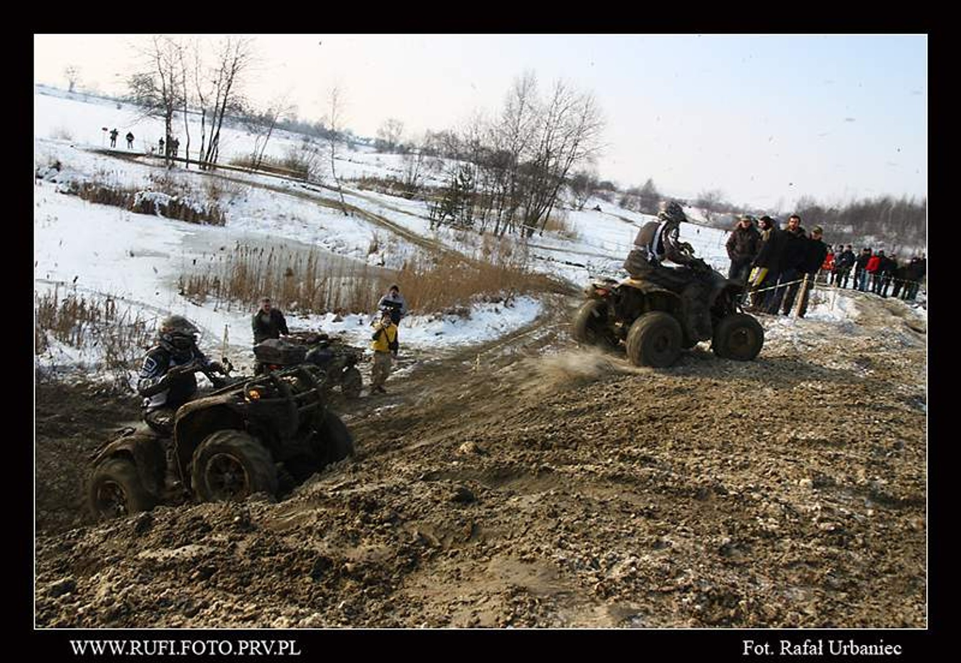 III Zimowa Integracja 4x4 Kryspinów 2009 - motocykle i quady (fotogaleria 1.)