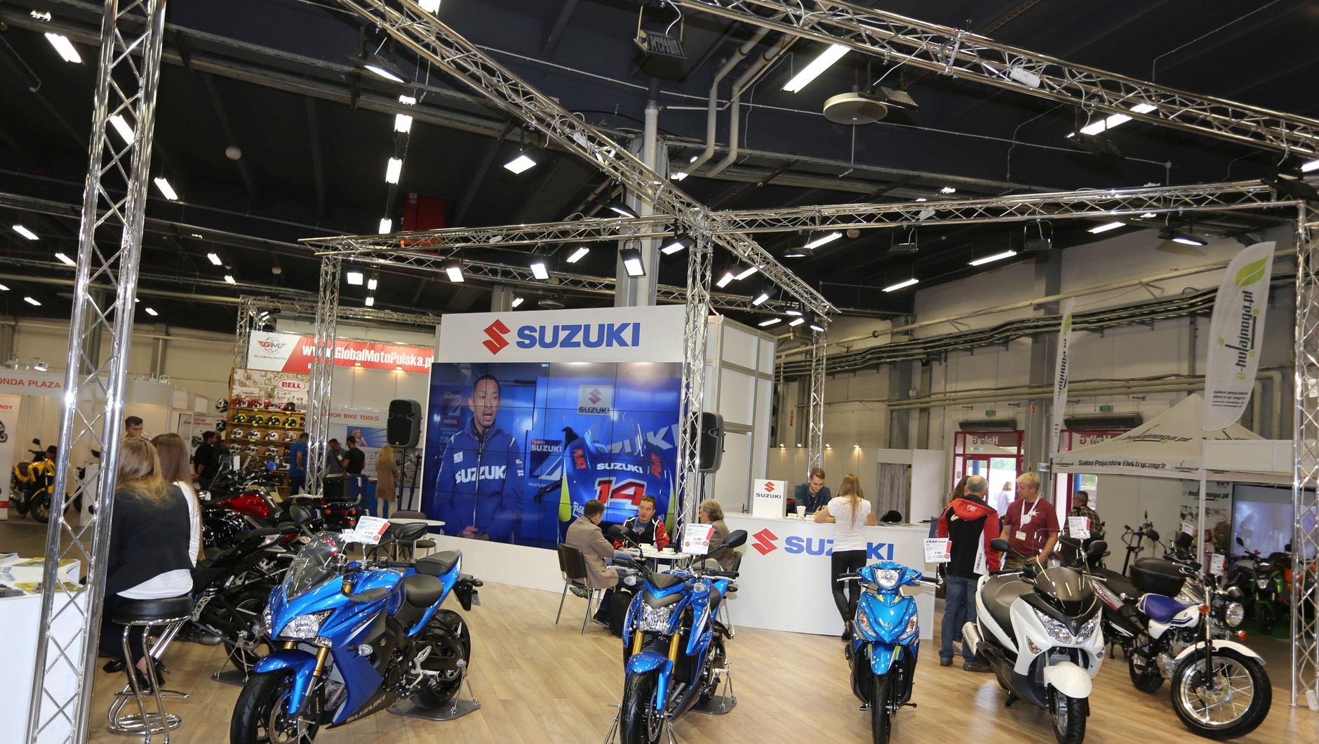 Suzuki na Kielce Bike-Expo