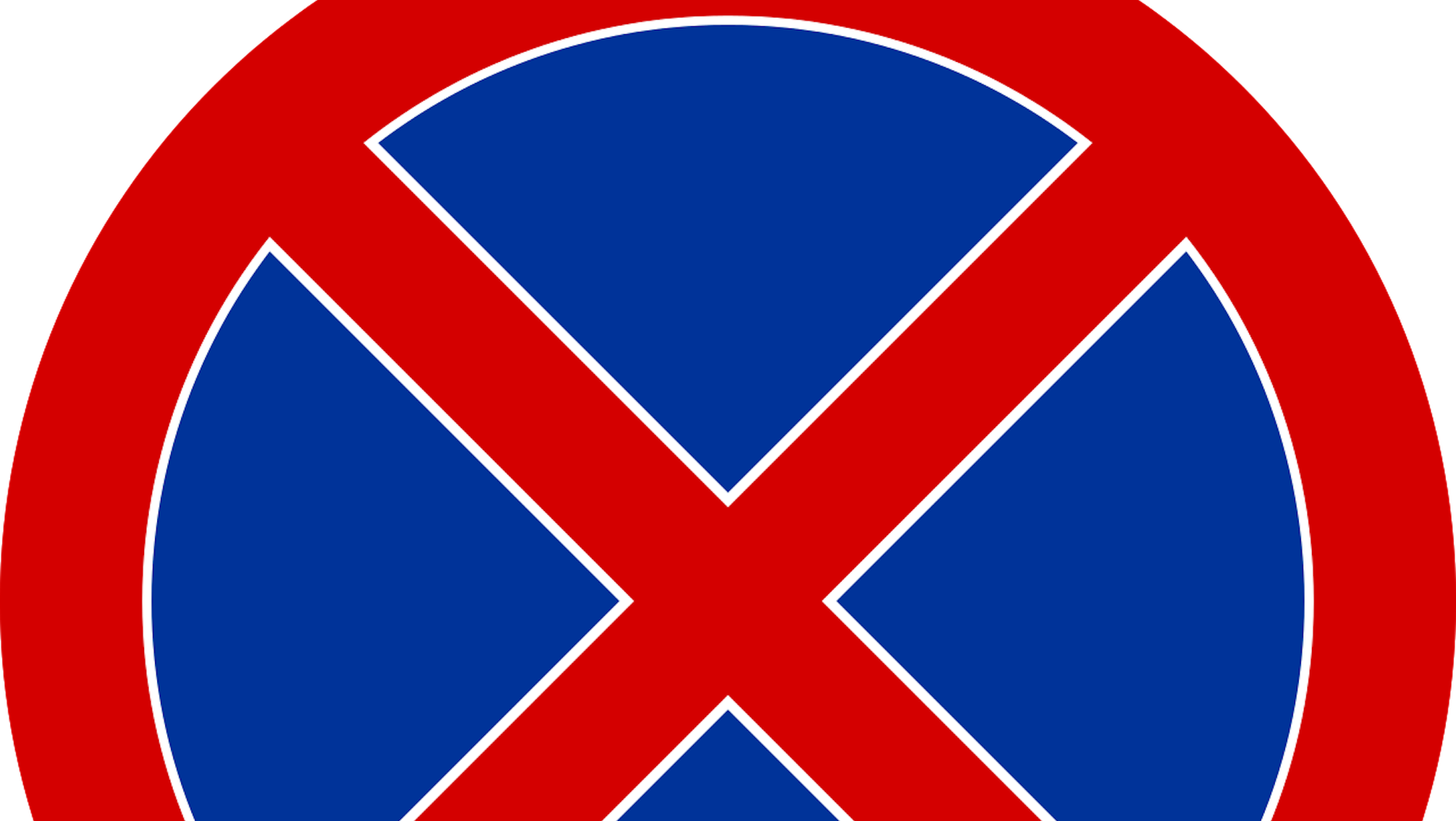 Znak B-36 Zakaz zatrzymywania się