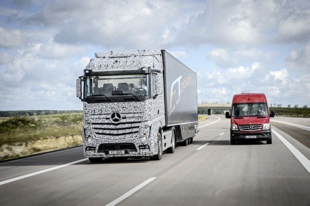 Ciężarówka przyszłości Mercedes 2025