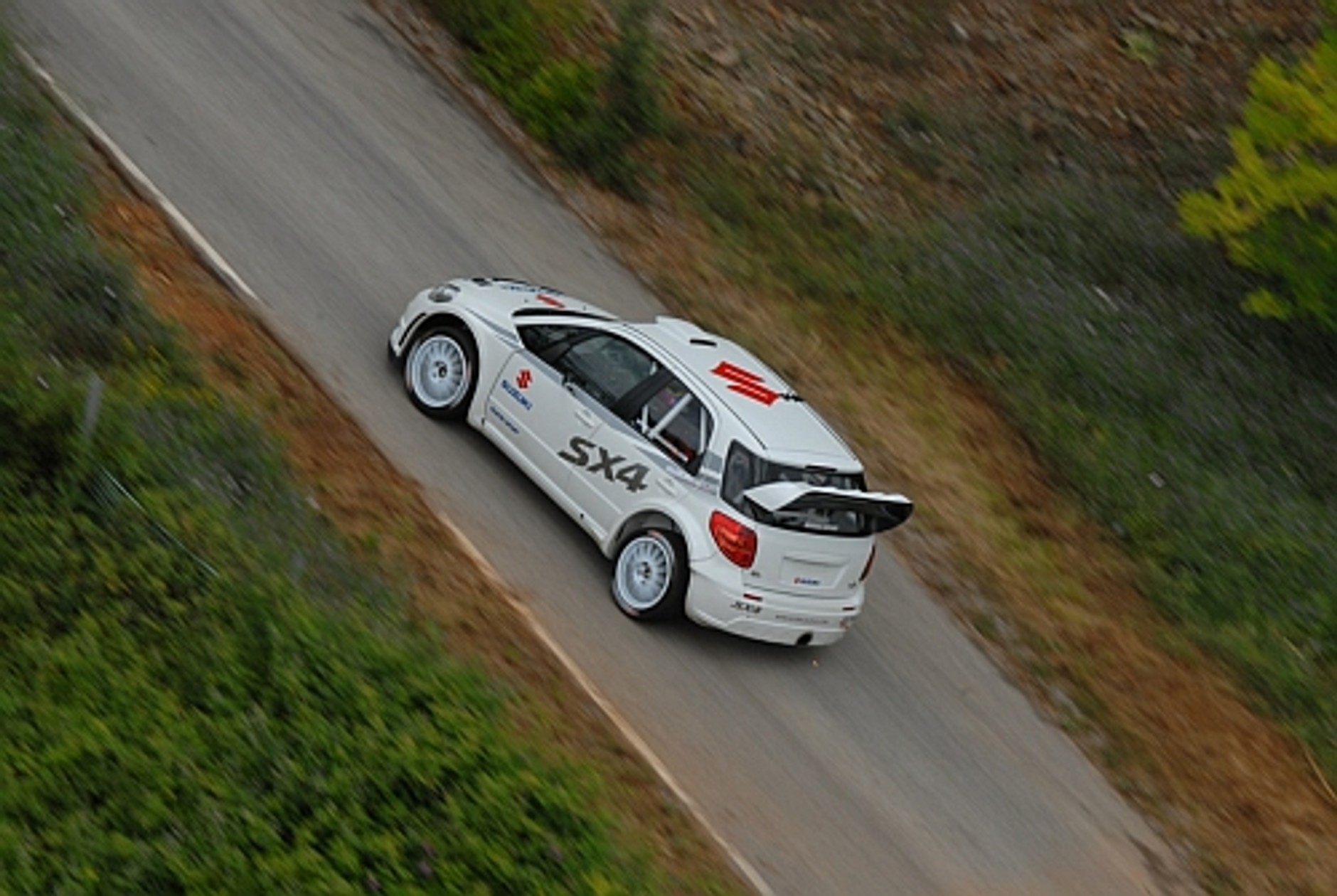 Kolejne testy SX4 WRC