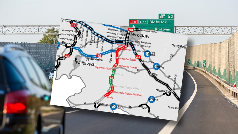 Droga S8 Łagiewniki Zachód — Niemcza