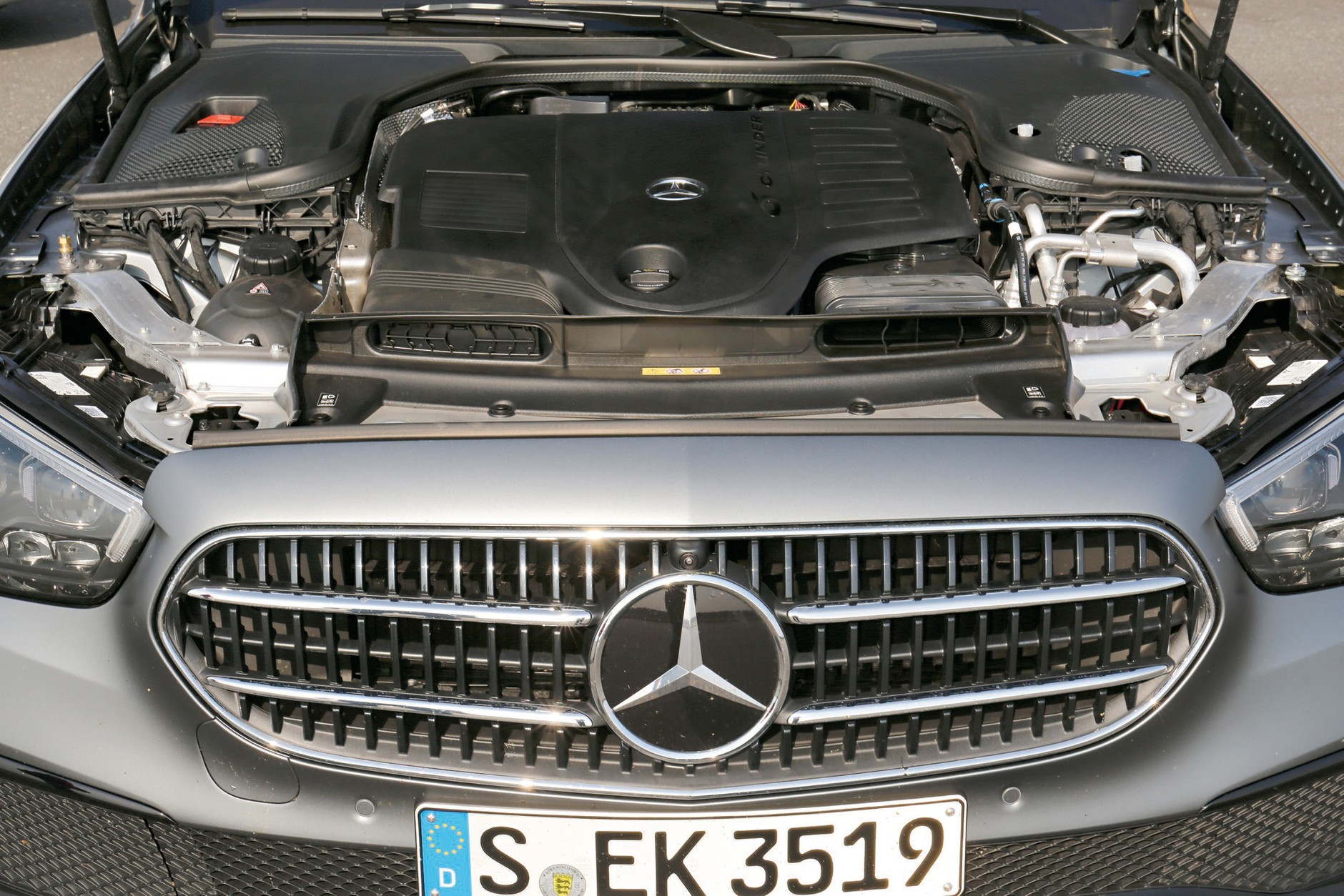 Mercedes E 450 4Matic - silnik