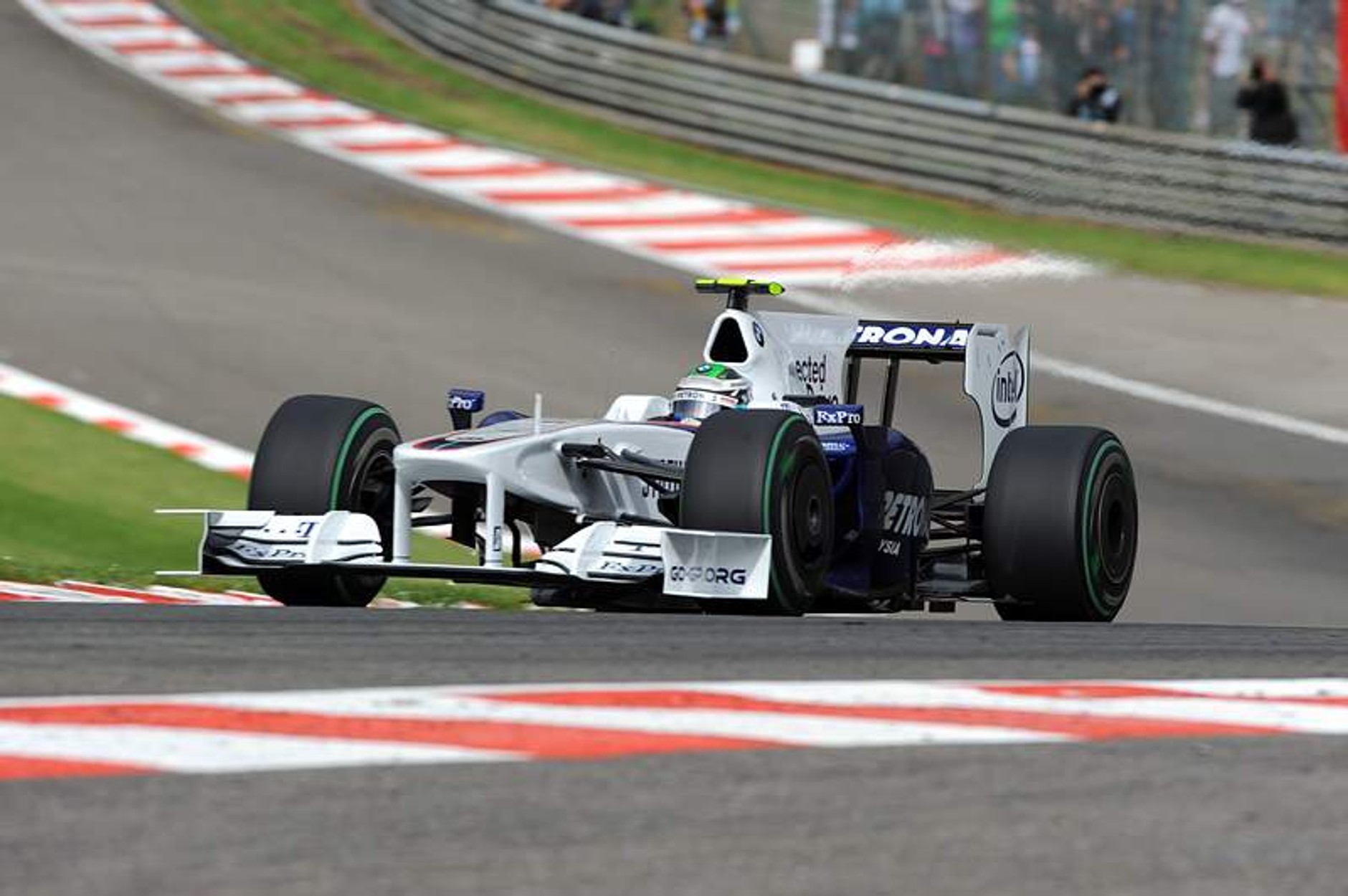 Grand Prix Belgii 2009: dwie gwiazdy wyścigu - Raikkonen i Fisichella (fotogaleria)