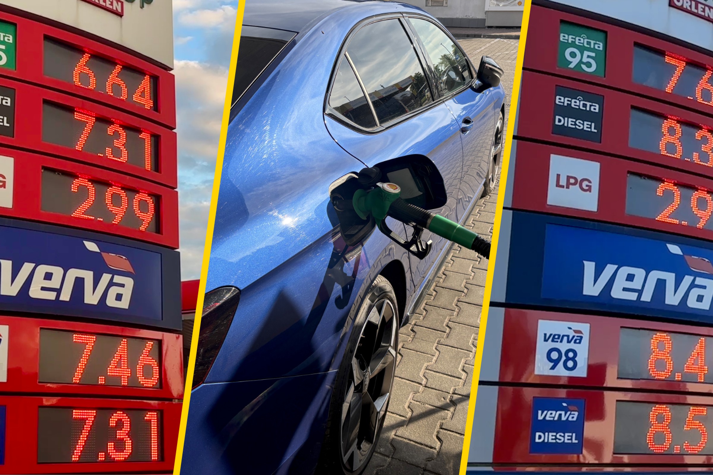 Ceny paliw ostro w górę. Warto było wczoraj zatankować do pełna