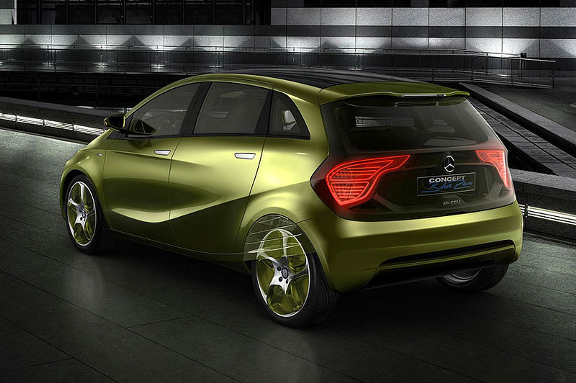 Detroit 2009: Mercedes-Benz BlueZero