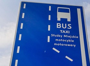 Od maja motocykle wjadą na warszawskie buspasy