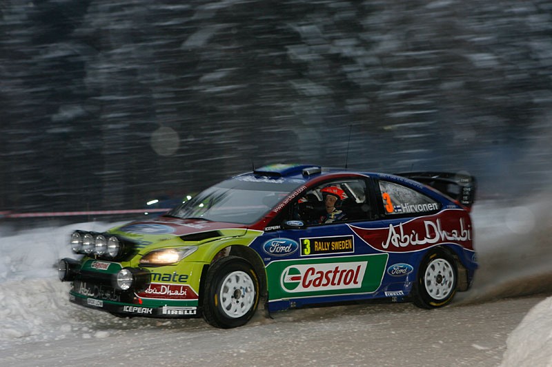 Švédská Rally – Vítězem opět Hirvonen