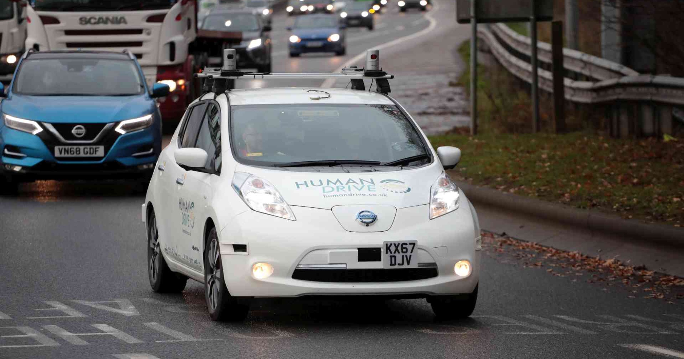 Autonomiczny Nissan Leaf