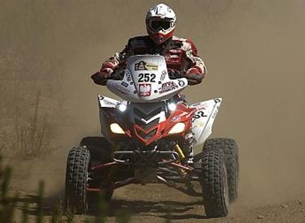 Dakar 2010: Rafał Sonik zmierza do mety