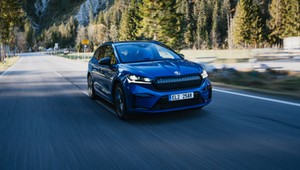 Skoda Enyaq iV – jazda w górach i autostradami