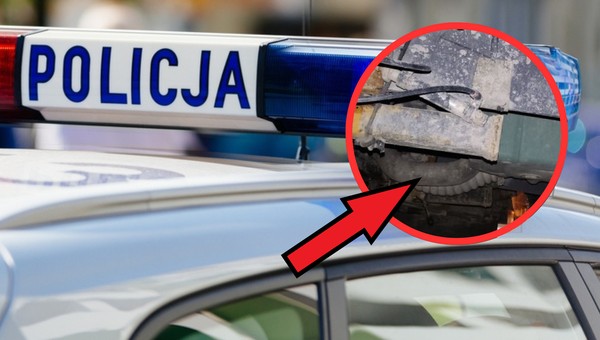 Policjanci zajrzeli pod samochód i oniemieli. "Niezrozumiałe wahania wagi" 