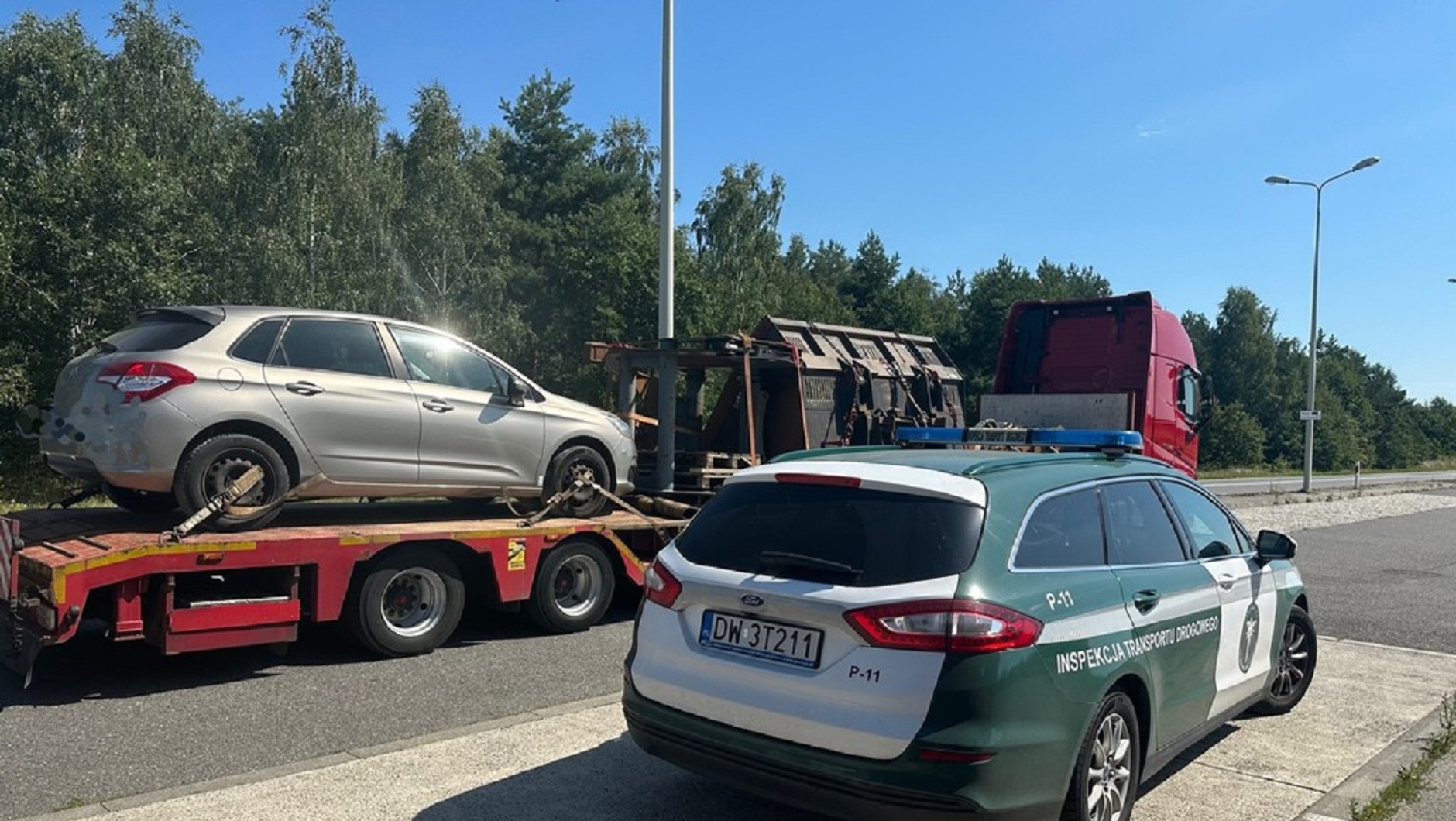 Ładunek nie musiał być wieziony tego dnia