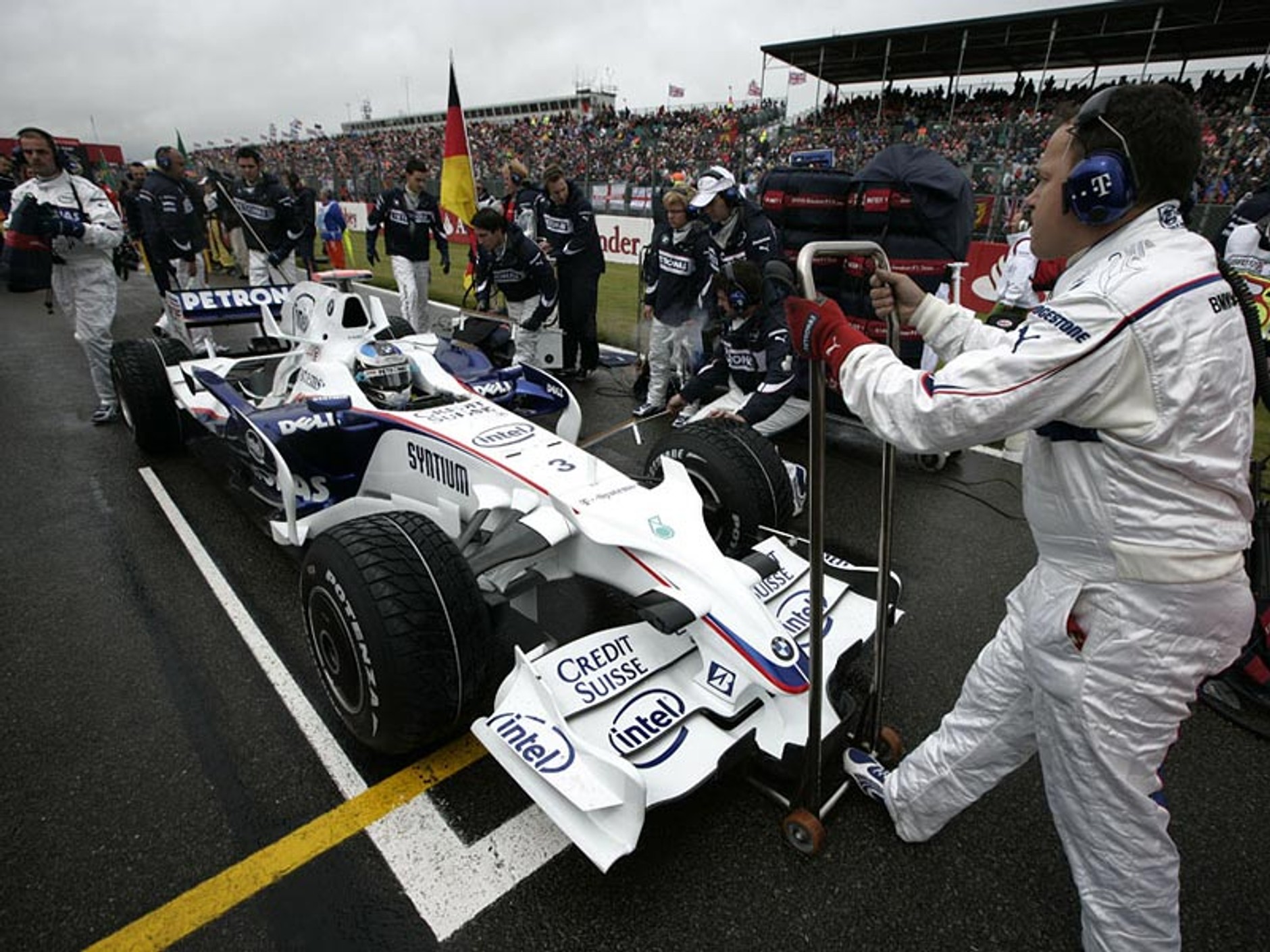 Grand Prix Wielkiej Brytanii 2008: Jiří Křenek i jego fotogaleria