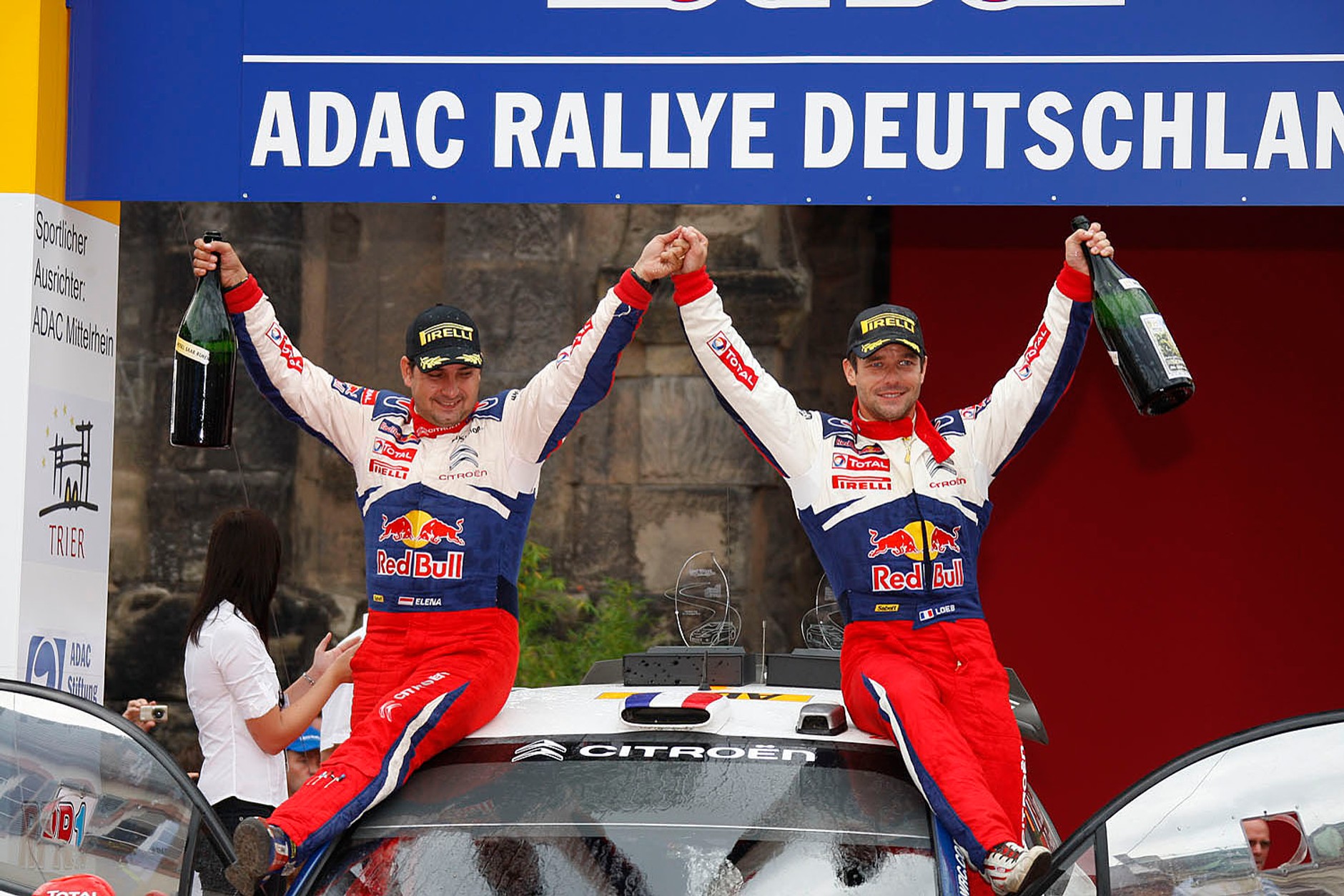 Rajd Niemiec 2010: Loeb królem asfaltu, Kościuszko na mecie (3. etap, fot. Rallyworld©Willy Weyens)