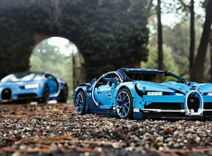 Bugatti Chiron - połączenie sztuki, inżynierii i klocków