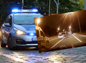"Policyjny szeryf" na zjeździe z autostrady. Mamy stanowisko policji