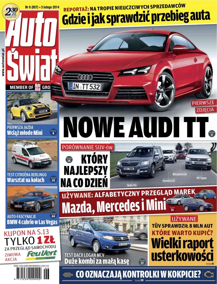 Auto Świat 6/2014 już w kioskach i na tabletach