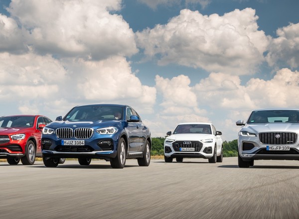 4 SUV-y coupe z oszczędnymi dieslami - rozsądek może być taki pociągający!