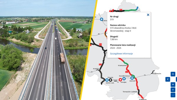Obwodnica na S19 otwarta. Teraz ma dwie jezdnie