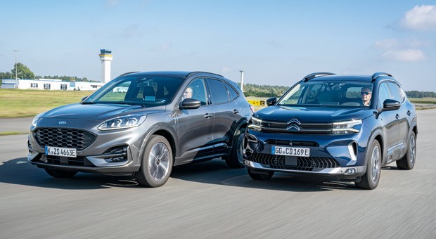 Kto wygra pojedynek mocnych hybryd? Citroën C5 Aircross kontra Ford Kuga