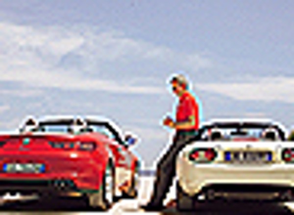 Alfa Romeo Spider, mazda mx-5 - Klasyczny duet
