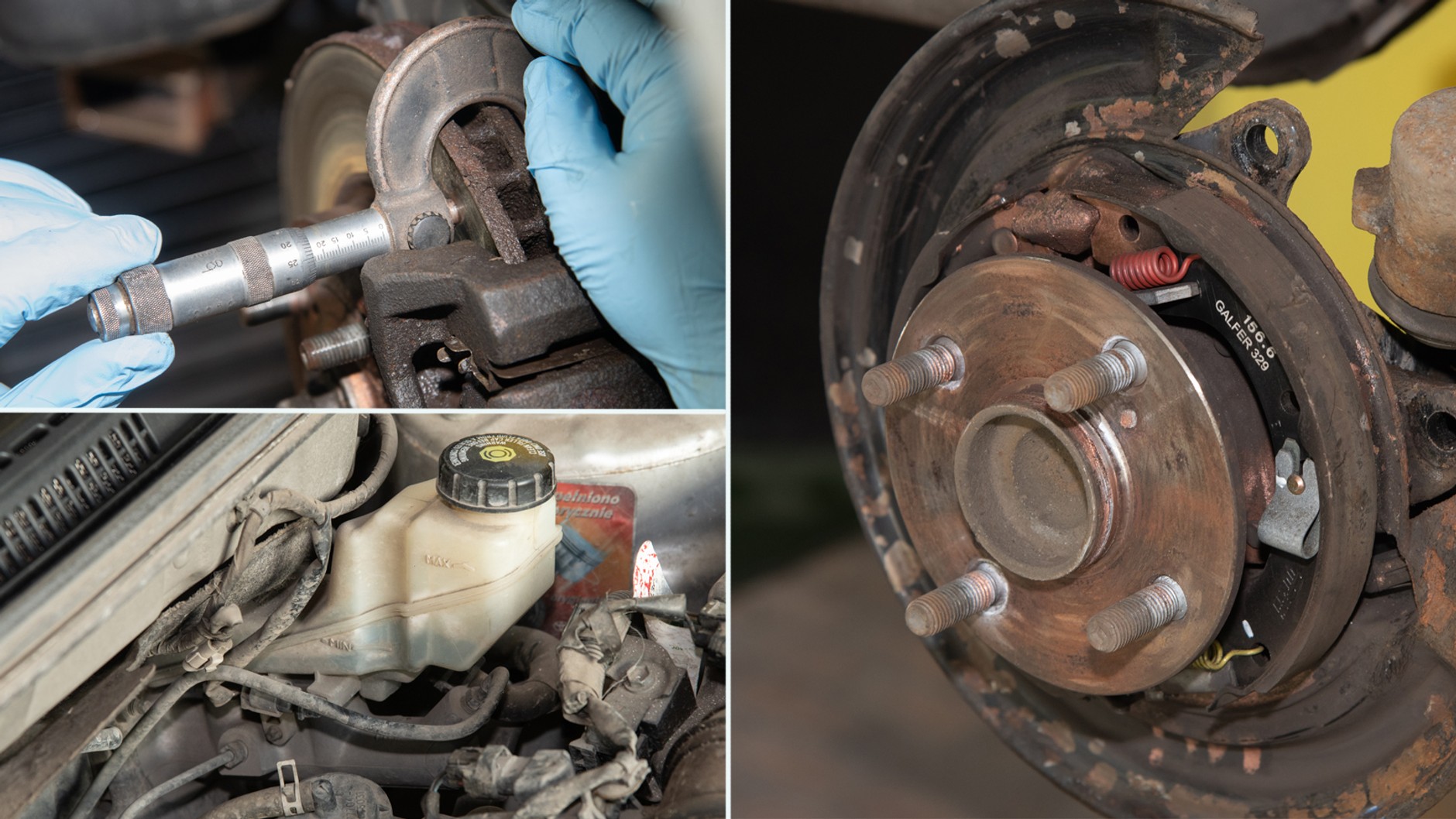 Przegląd po zakupie - układ hamulcowy