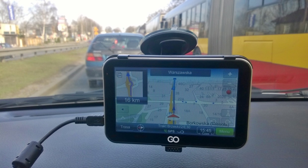 Nawigacja z Biedronki: test Goclever