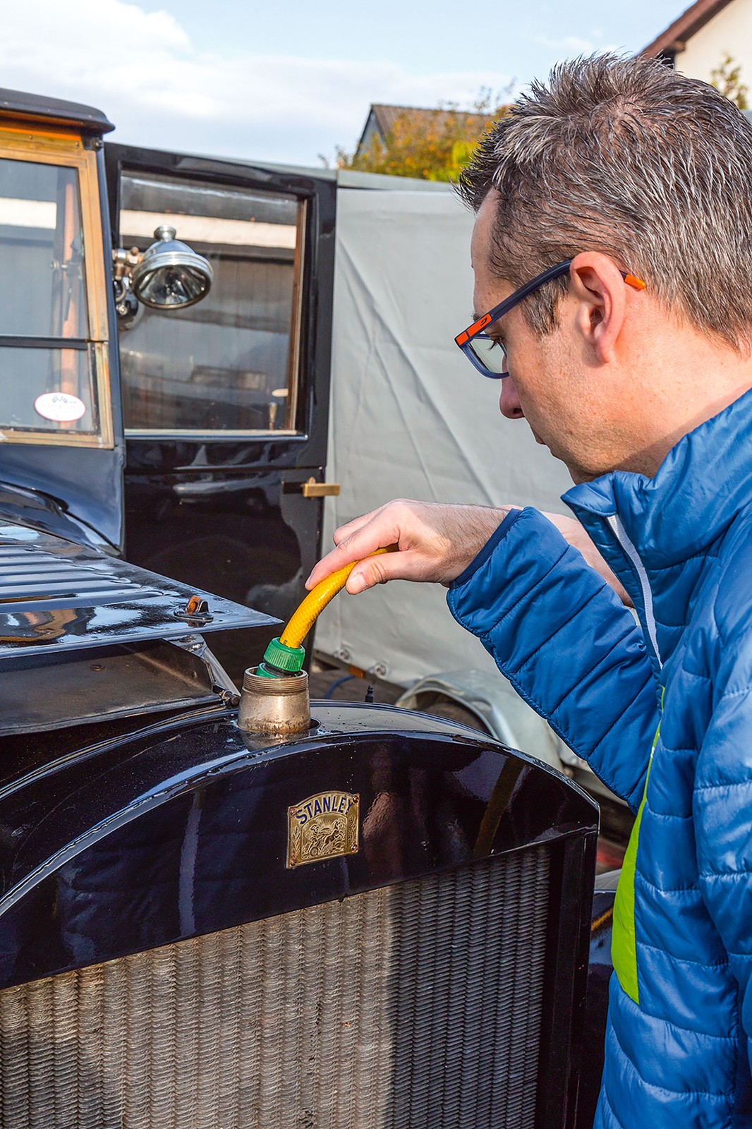 Stanley Steamer 735D - prawdziwa maszyna parowa