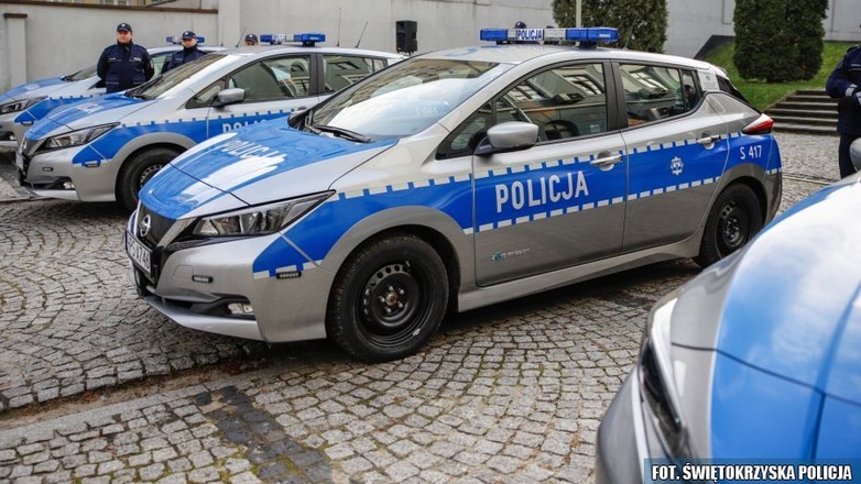 Elektryczne radiowozy dla polskiej policji
