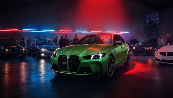 BMW M Festival - 40 lat BMW M3 na ulicy Elektryków w Gdańsku.